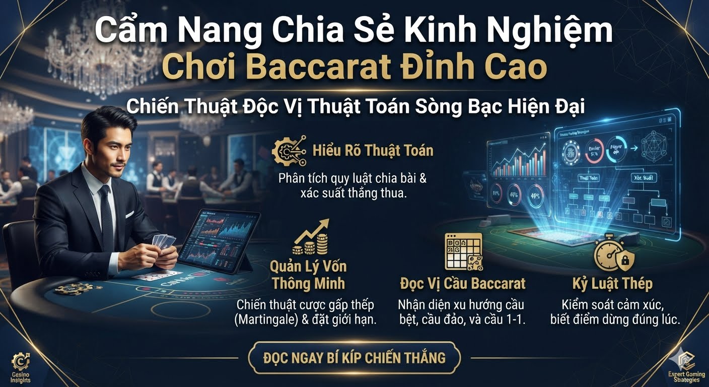 chia sẻ kinh nghiệm chơi baccarat