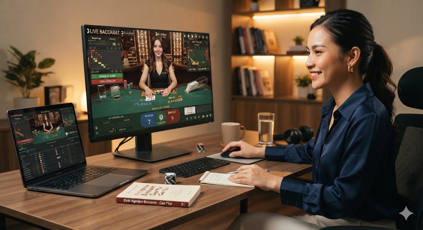 Kinh nghiệm chơi Baccarat live luôn thắng